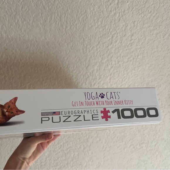 Yoga Cats 1000 piece puzzle - Picture 2 of 4